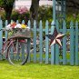 Patriotic Metal Barn Star Outdoor Indoor Hanging Wall Decor July4th 2pcs 12&acirc;��x12&acirc;��