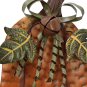 Pumpkin Garden Stake Metal Pumpkin Yard Sign Fall Decor 20 inch H, Orange