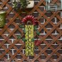 Welcome Sign for Front Door Decor Hanging Sign, Metal Flower Welcome Door Sign W