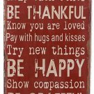 Family Rules Wall Plaque with Sayings Rustic Wood Wall Decor Sign 30 x 12 x 0.25 Family Rules Wall Plaque with Sayings Rustic Wood Wall Decor Sign 30 x 12 x 0.25