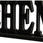 Wooden Letter Sign Decorative Freestanding Wood Sign for Home Decor  Cutout Wood