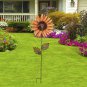 Sunflower Decor Metal Yard Art Decor Outdoor Garden Decoration for Patio...