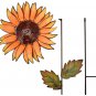 Sunflower Decor Metal Yard Art Decor Outdoor Garden Decoration for Patio...