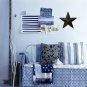 Patriotic Metal Barn Star Wall Star Decor, 12in Hanging Country Rustic Metal...