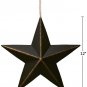 Patriotic Metal Barn Star Wall Star Decor, 12in Hanging Country Rustic Metal...