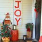 Christmas Reindeer Garden Stake Decor, Metal Jingle Bell Reindeer Garden Stake O