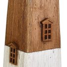 Wooden Lighthouse Decoration Nautical Decor Wood Lighted Lighthouse Ornament Dec