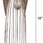 Antiqued Metal Garden Angel Statue with Heart, Indoor Outdoor Angel Yard Art Dec