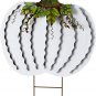 Metal Pumpkin Yard Stake Pumpkin Garden Sign Fall Decor Indoor Outdoor for Autum