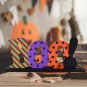 Halloween Wood Boo Sign for Home Decor, Decorative Wooden Cutout Boo Word Decor