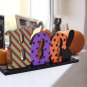 Halloween Wood Boo Sign for Home Decor, Decorative Wooden Cutout Boo Word Decor