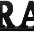 Rustic Wood Pray Sign for Home Decor, Decorative Wooden Cutout Word Decor Freest Rustic Wood Pray Sign for Home Decor, Decorative Wooden Cutout Word Decor Freest
