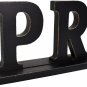 Rustic Wood Pray Sign for Home Decor, Decorative Wooden Cutout Word Decor Freest