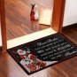 Low Profile Door Mat Winter Holiday Xmas Decor Christmas Doormat Dear Santa Mats
