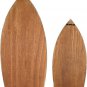 Wooden Boat Decor Hanging Wood Boat Decoration for Wall Rustic Nautical Standing