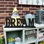 Rustic Wood Dream Sign for Home Decor, Decorative Wooden Cutout Word Decor Frees