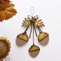 Wooden Hanging Fall Acorn Decor Decorative Acorn Rustic Autumn Themed Decoration