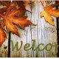 Doormat Non Slip Rubber Entrance DoorMats Fall Thanksgiving Decor (Maple Leaves)