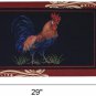 Rooster Door Mat Indoor Entry Way Doormat for Front Door Patio Anti Slip Rubber