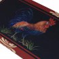 Rooster Door Mat Indoor Entry Way Doormat for Front Door Patio Anti Slip Rubber
