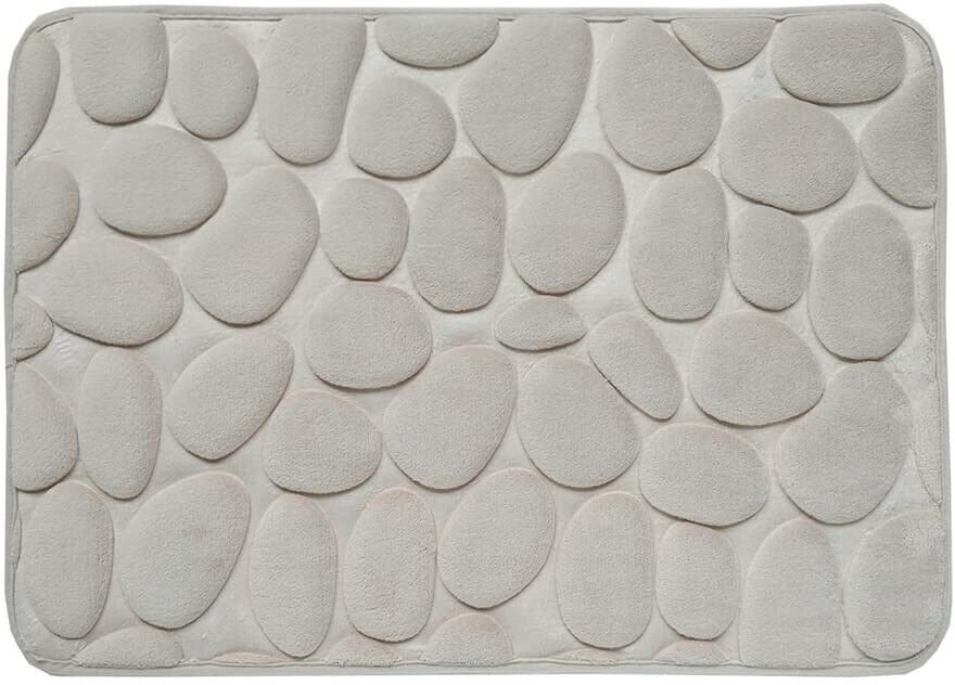Memory Foam Bath Mat Soft Microfiber Bath Mat for Bathroom, Non Slip Water...