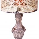 Eview Metal Vintage Look Candle Holder Candle Lamp (Beige) Fits Thickness 3" LED