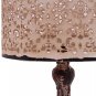 Eview Metal Vintage Look Candle Holder Candle Lamp (Beige) Fits Thickness 3" LED