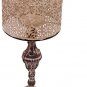 Eview Metal Vintage Look Candle Holder Candle Lamp (Beige) Fits Thickness 3" LED