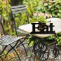 Eat Pray Love Sign for Home Decor Rustic Wood Words Freestanding Decorative Tabl