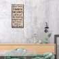 Inspirational Wall Plaque with Sayings Rustic Wood Wall Decor Sign Wood Plaque W