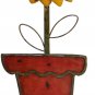 Metal Sunflower Decor Rustic Flower Bonsai Centerpieces Decor Indoor Outdoor