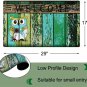Owl Print Welcome Doormat Decorative Entrance Floor Mat Indoor Front Door Mat...