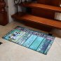 Owl Print Welcome Doormat Decorative Entrance Floor Mat Indoor Front Door Mat...