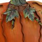Pumpkin Garden Stake Metal Pumpkin Yard Sign Fall Decor 26InchH & 17InchH