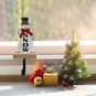 Snowman Christmas Table Decorations Free Standing Snowman With Hook Tabletop Dec