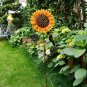 Sunflower Decor Metal Yard Art Decor Outdoor Garden Decoration for Patio Porch L