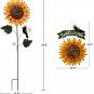 Sunflower Decor Metal Yard Art Decor Outdoor Garden Decoration for Patio Porch L