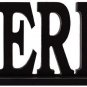 Rustic Wood America Sign for Home Decor, Decorative Wooden Cutout Word Decor