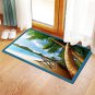 Beach themed decor Rubber Welcome Door Mat Decorative Indoor Outdoor Non Slip