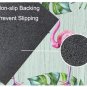 Flamingo Door Mat Indoor Entry Way Doormat for Front Door Patio Anti Slip Rubber