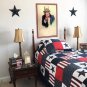 Patriotic Metal Barn Star Wall Decor, 12inch Hanging Country Rustic Metal...
