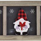 Wall Art Wooden Santa Gnome Plaque Sign Holiday Decorative Sign Hanging Xmas Déc Wall Art Wooden Santa Gnome Plaque Sign Holiday Decorative Sign Hanging Xmas Déc