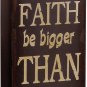 Rustic Box Sign Decor with Saying Wood Plaque Hanging Wall Art Sign 10x4x1.5"