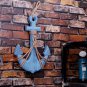 Wood Anchor Wall Hanging Plaque Nautical Sea Shore Ocean Beach Decor 18&acirc;��x12.5&acirc;��