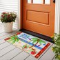 Christmas Door Mat Rubber Back Tropical Door Mats Entryway Doormat IndoorOutdoor