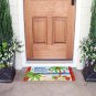 Christmas Door Mat Rubber Back Tropical Door Mats Entryway Doormat IndoorOutdoor