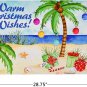 Christmas Door Mat Rubber Back Tropical Door Mats Entryway Doormat IndoorOutdoor