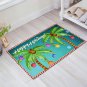 Christmas Door Mat Rubber Back Tropical Door Mats Entryway Doormat IndoorOutdoor