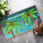 Christmas Door Mat Rubber Back Tropical Door Mats Entryway Doormat IndoorOutdoor