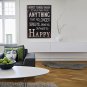 Rustic Sign Decor with Saying Respect Yourself Enough Wood Plaque Hanging Wall